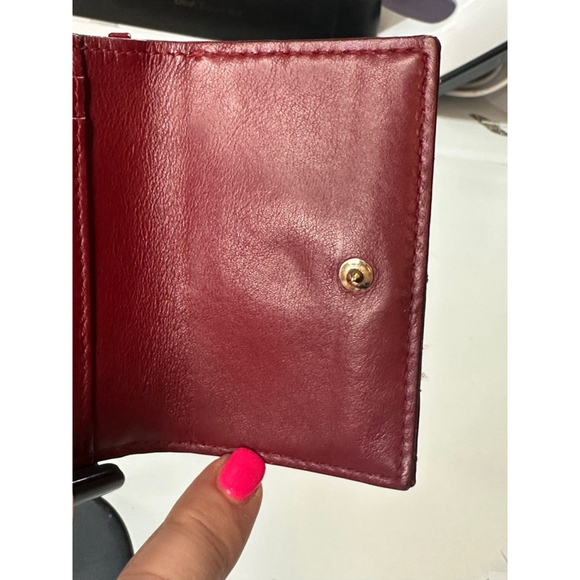 Women's Christian Dior Wallet Red OS - Picture 7 of 11
